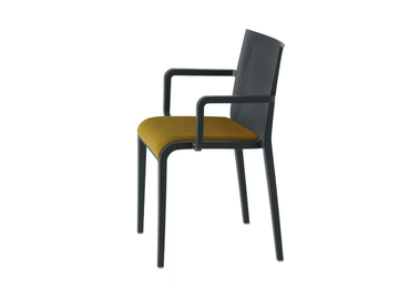 NASSAU 534N - Polypropylene chair with armrests by Et al. - view 2